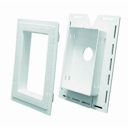 ALCOA HOME EXTERIORS Split Recess J-Block Mounting Block MBLOCKR EQ